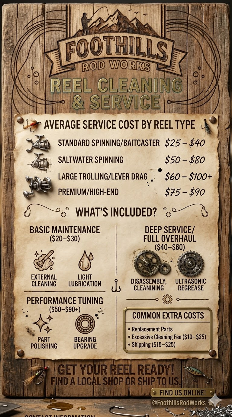 Reel Cleaning & Service